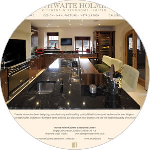 Website created for Thwaite Holme Kitchens & Bedrooms Limited
